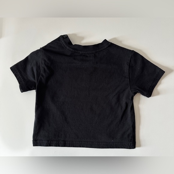Burberry Kids Cotton T-shirt / Black size 6 months - Picture 2 of 3